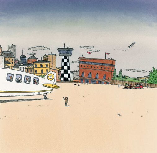 „Der fliegende Jakob“ von Philip Waechter