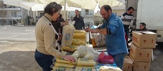 Δράση αλληλεγγύης του Λαγουμιού το Μάρτιο 2014