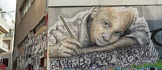 Το σχολείο ως θέμα της αθηναϊκής street art