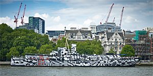 Dazzle-Ship, Tobias Rehberger