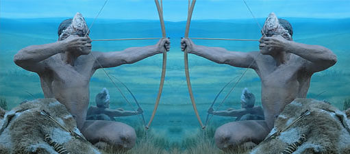 Mario Pfeifer, Approximation in the digital age to a humanity condemned to disappear, 2014-15