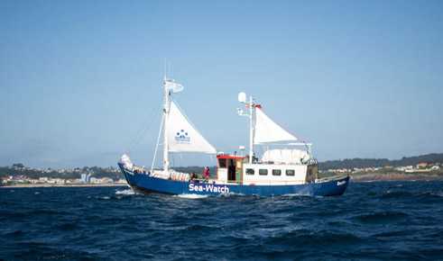 The Sea Watch underway