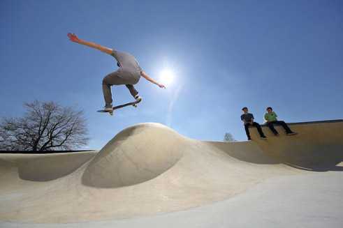 Skate-Skulptur Wolfsburg