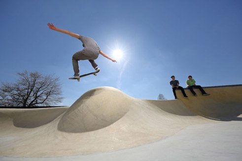 Skate-Skulptur Wolfsburg