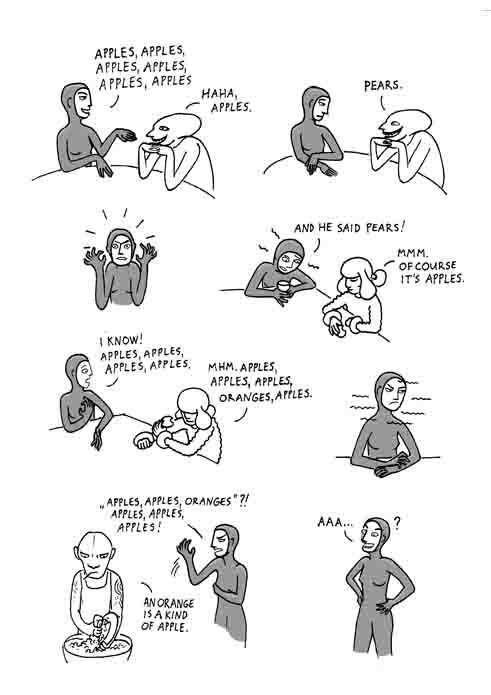 Comic „Apples“
