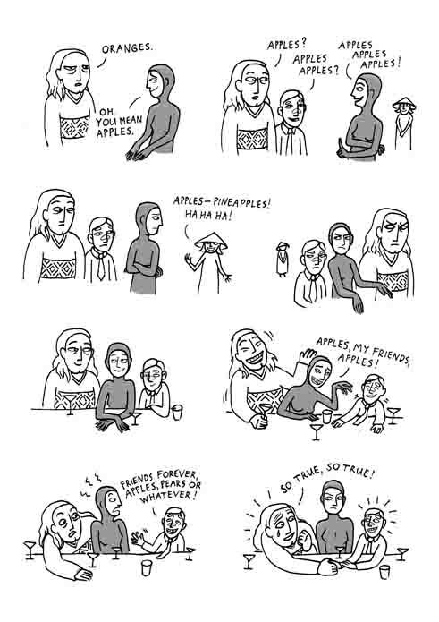 Comic „Apples“