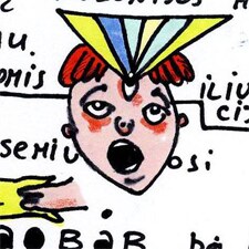 Selbstporträt der Künstlerin