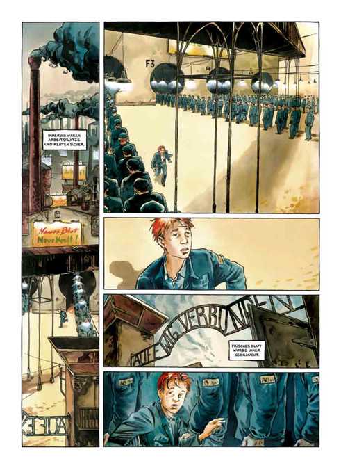 Ausschnitt aus „Berlinoir” von Reinhard Kleist (Illustrationen) und Tobias O. Meißner (Text) © Carlsen Verlag 2014