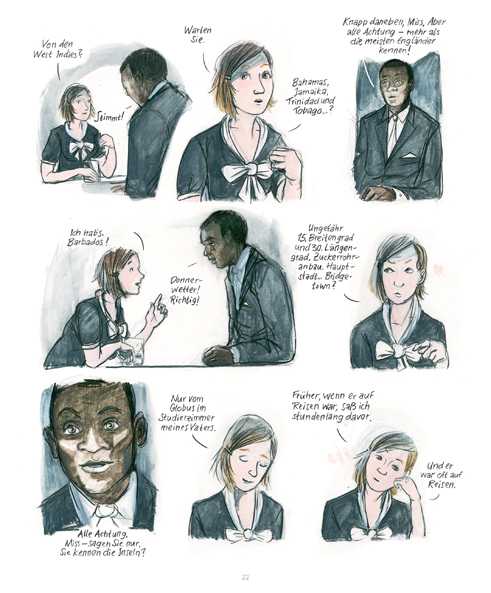 Ausschnitt aus „Irmina” von Barbara Yelin © Reprodukt 2014