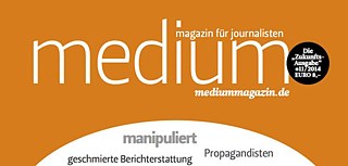 Detail des <i>Medium-Magazin</i>-Covers vom November 2014