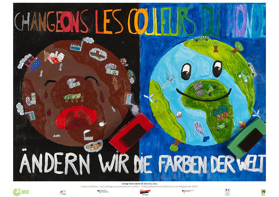Concours d'affiches COP21_Collège Notre Dame de Sion, Evry