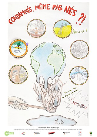Concours d'affiches COP21_Collège Jacques Monod, Compiègne