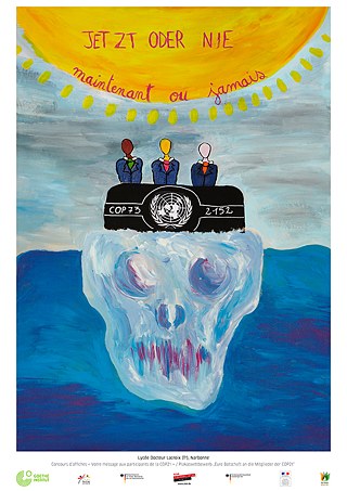 Concours d'affiches COP21_Lycée Docteur Lacroix, Narbonne II