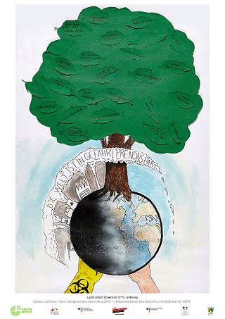 Concours d'affiches COP21_Lycée Albert Schweitzer, Le Raincy