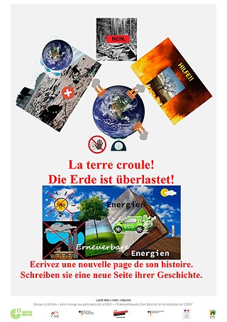 Concours d'affiches  COP21_Lycée Max Linder, Libourne