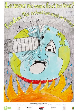 Concours d'affiches COP21_Lycée Docteur Lacroix, Narbonne