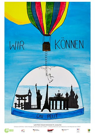 Concours d'affiches COP21_Lycée Pilote Innovant International, Jaunay-Clan