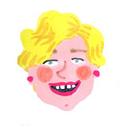 Selbstporträt der Künstlerin