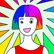 Selbstporträt der Künstlerin