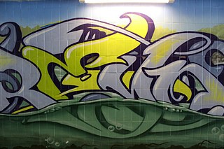 Isar Fun I, Reichenbachbrücke pedestrian underpass