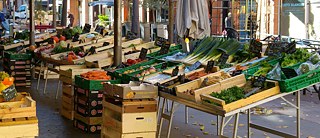 Jour de marché à Toulouse