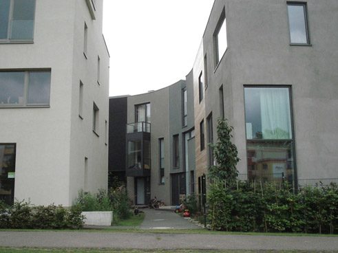 Einfamilienhäuser an der Bernauer Straße
