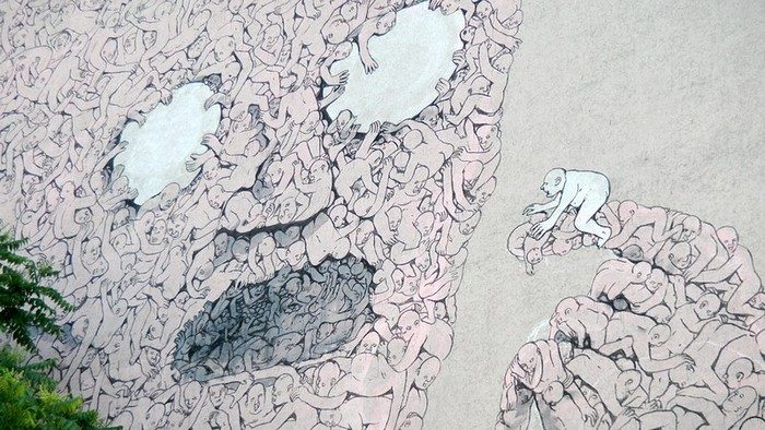 Beim Einverleibungsprozess