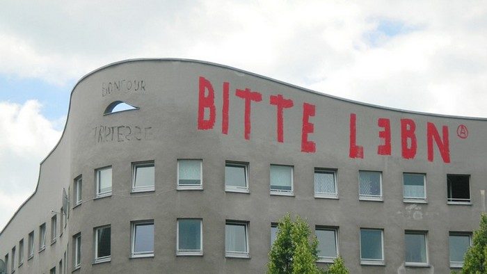 Blick in Richtung Falckensteinstraße