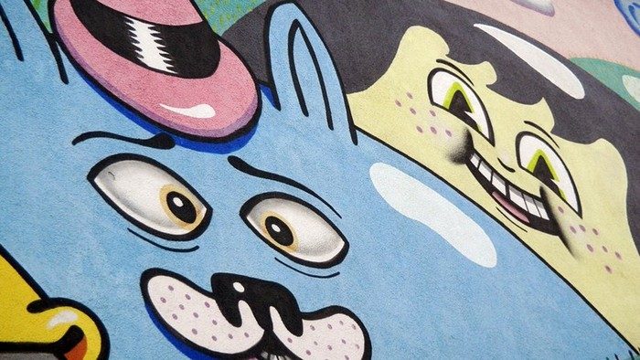 Der Hund mit Federhut