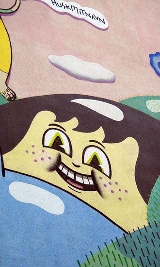 Sommersprossengesicht