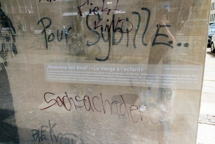 Karl-Liebknecht-Straße, Madonna mit Kind