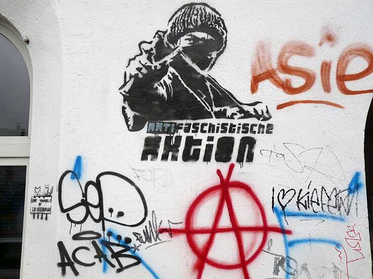 Anarchie, Antifa und jede Menge Tags