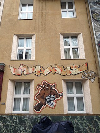 Graffiti z roku 1988 je stále tady