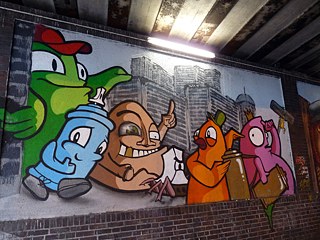 Tak se pravděpodobně vidí sami graffiti writeři