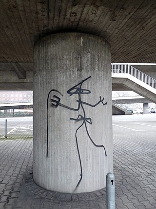 V Curychu, kde Naegeli maloval 70. letech, byly skoro všechny jeho postavy zničeny