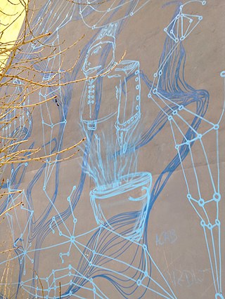 Umění v okolí nádraží Bahnhof Mitte