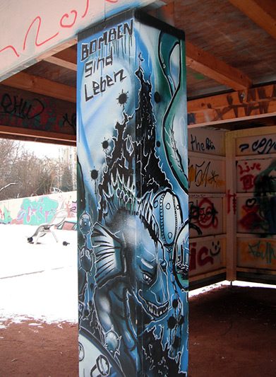 Legální plochy ve „Spike Dresden“