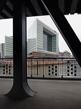 Verlagsgebäude „Der Spiegel“: Außenaufnahme