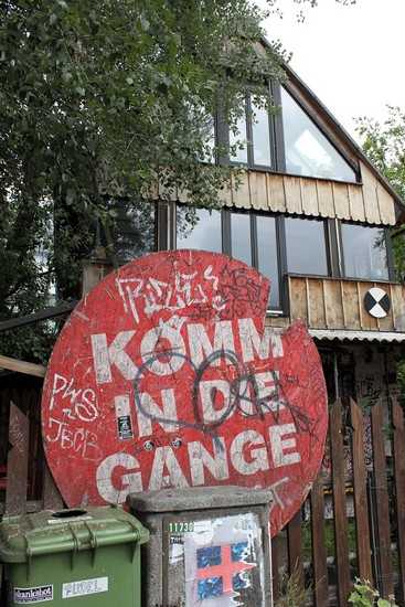 Park Fiction, iniciativa „Komm in die Gänge“ bojuje proti gentrifikaci