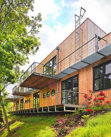 Verwaltungsgebäude Ermeg | Foto: Jiří Jiroutek