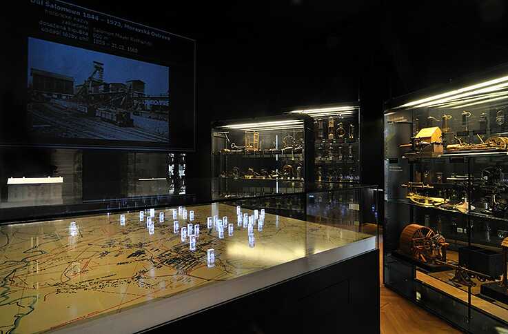 Architektonische Gestaltung der Dauerausstellung im Museum Ostrava | © Roman Polášek, 2011