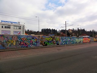 Ansicht der Kilometerwand 