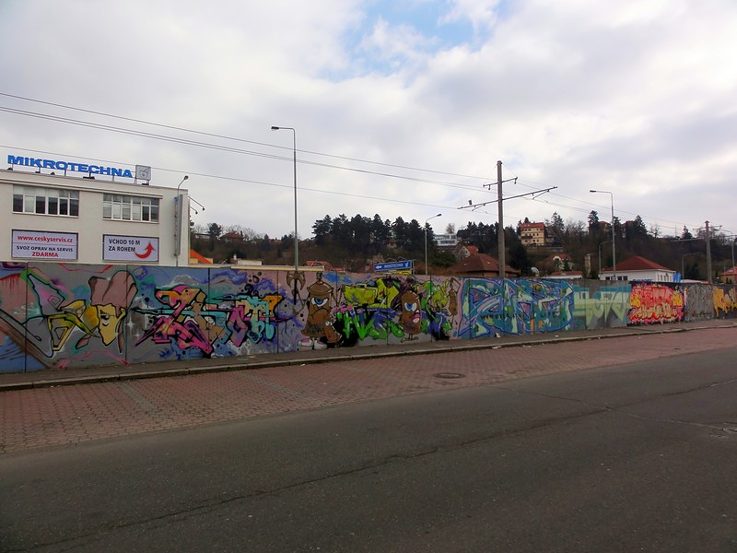 Ansicht der Kilometerwand 