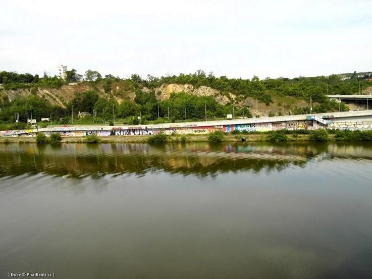 Barrandov Brücke, Stand März 2013