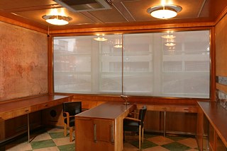 Baťas Arbeitsraum im Fahrstuhl © Foto: TOAST - Libor Stavjaník, Dušan Tománek (für den Landkreis Zlín)