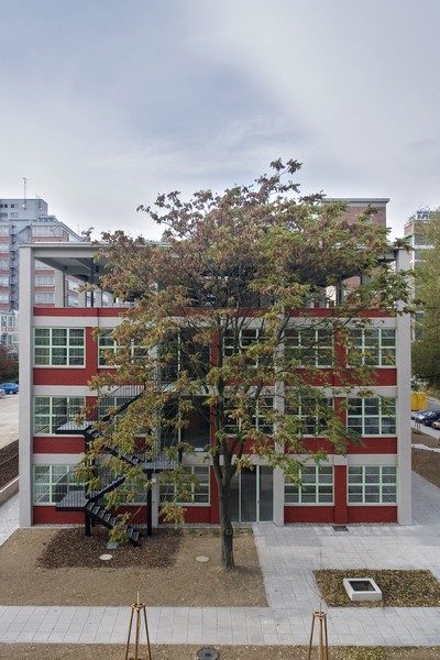 Nordöstliche Fassade © TOAST - Libor Stavjaník, Dušan Tománek