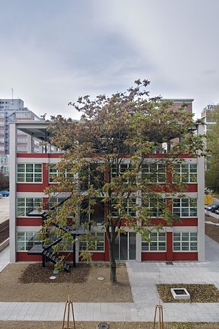 Nordöstliche Fassade © TOAST - Libor Stavjaník, Dušan Tománek