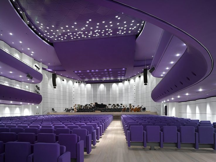 Interieur des Hauptsaales des Kongresszenters © Foto: Richard Davies