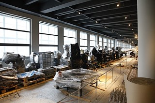 Vorbereitung der Exponate © Archiv des Baťa Instituts