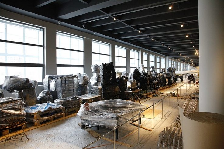 Vorbereitung der Exponate © Archiv des Baťa Instituts